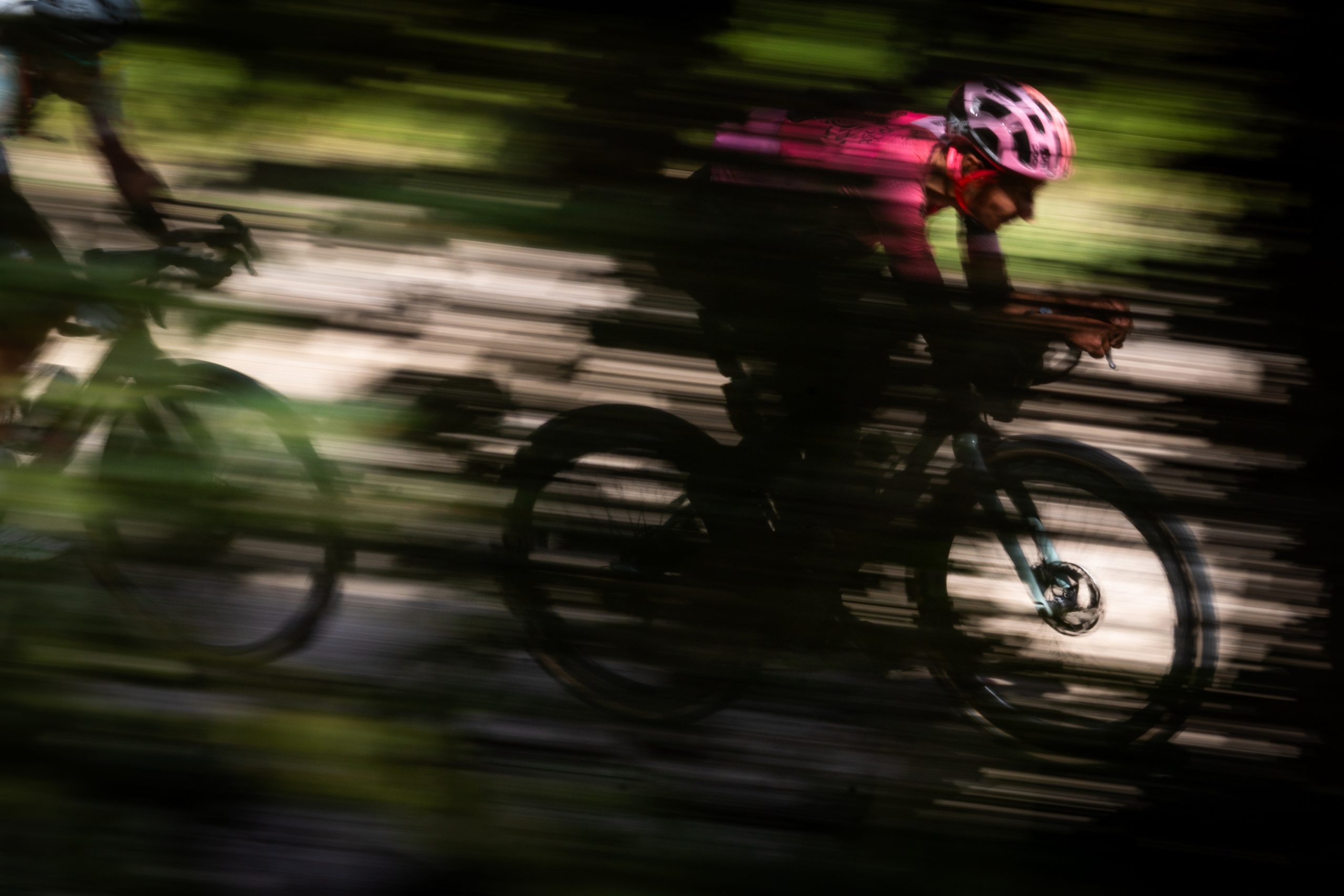 Lachlan Morton during the SBT GRVL race