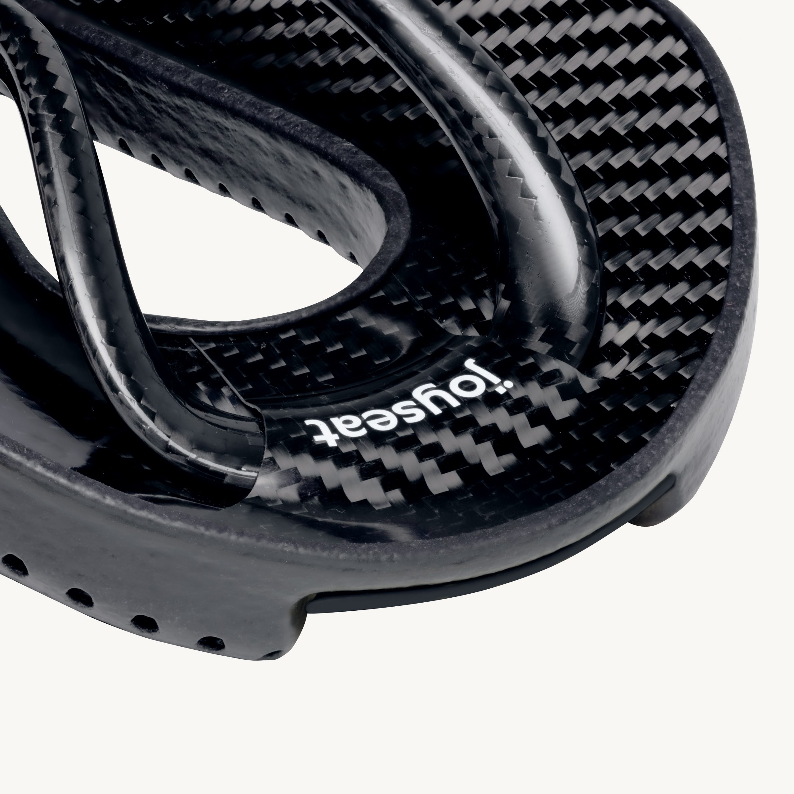 studio photo of the Joyseat 2.0 saddle bottom side