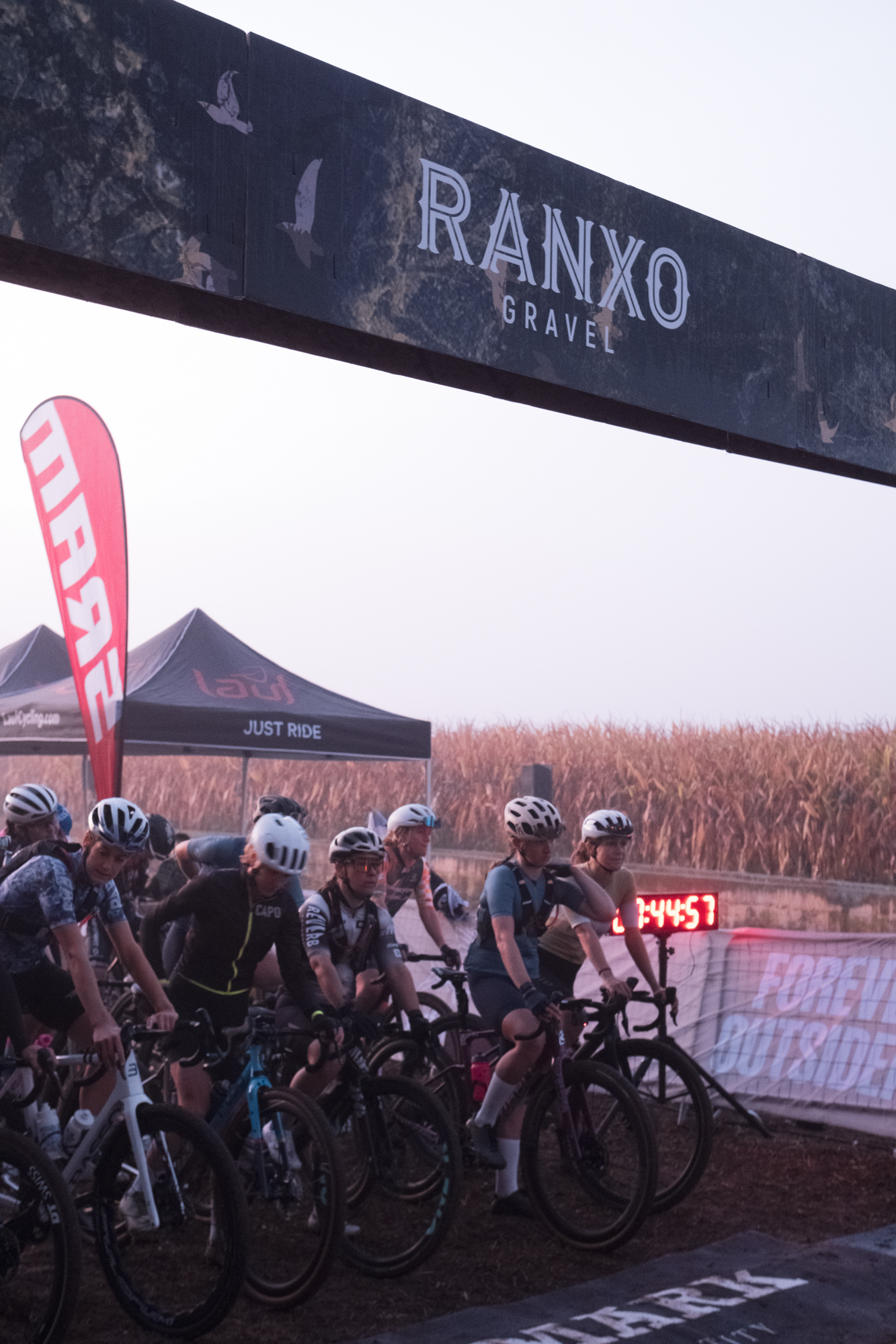 Start line Ranxo Gravel 2024