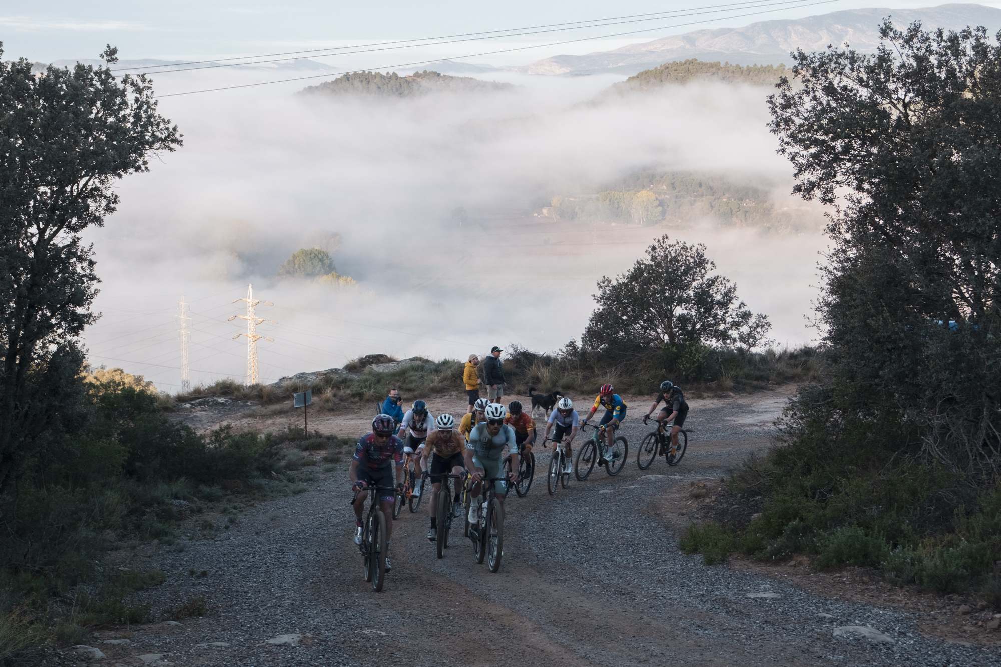 First climb Ranxo Gravel 2024