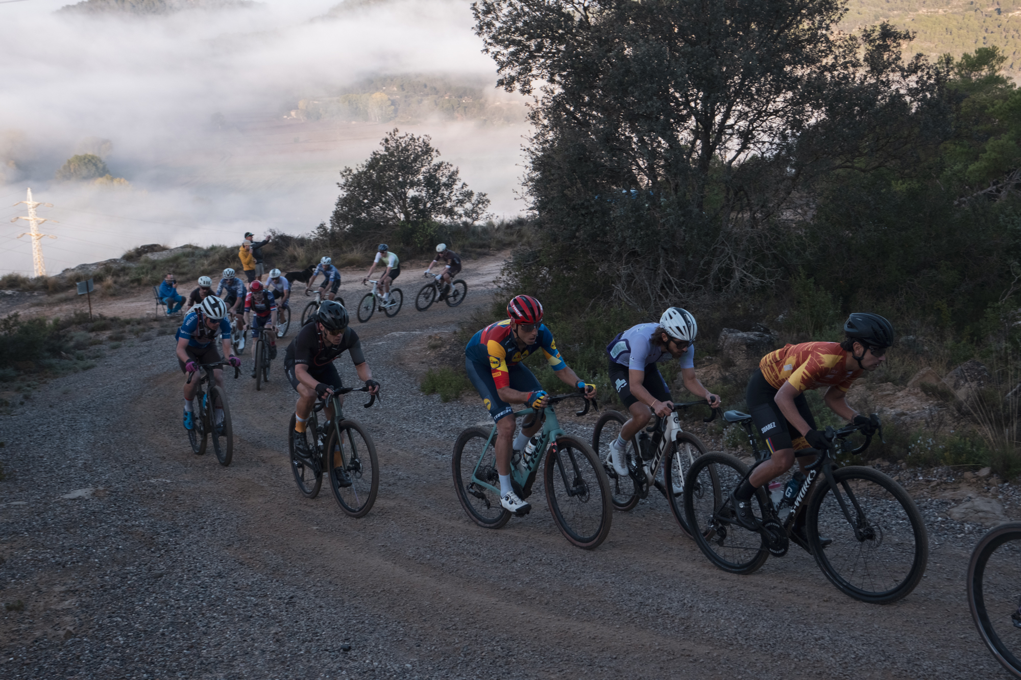 First climb Ranxo Gravel 2024