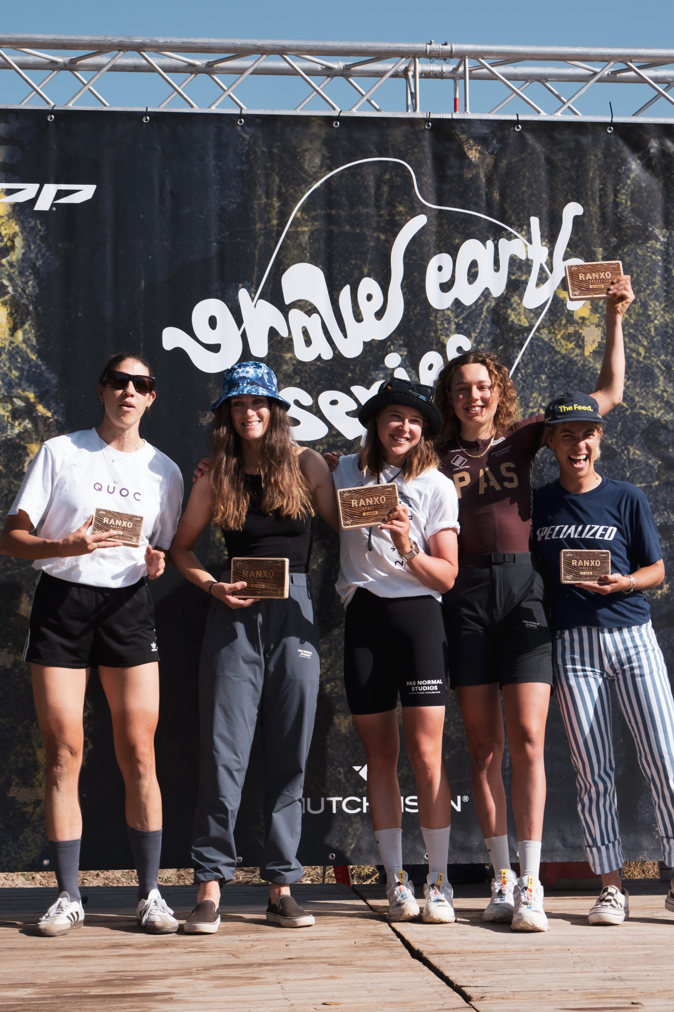 Women podium Ranxo Gravel 2024