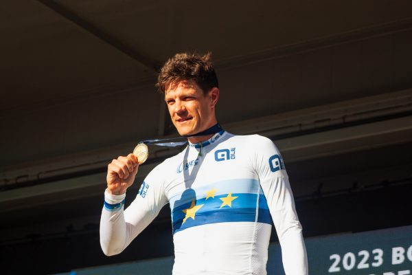 Jasper Stuyven wins the 2023 Gravel European Championships
